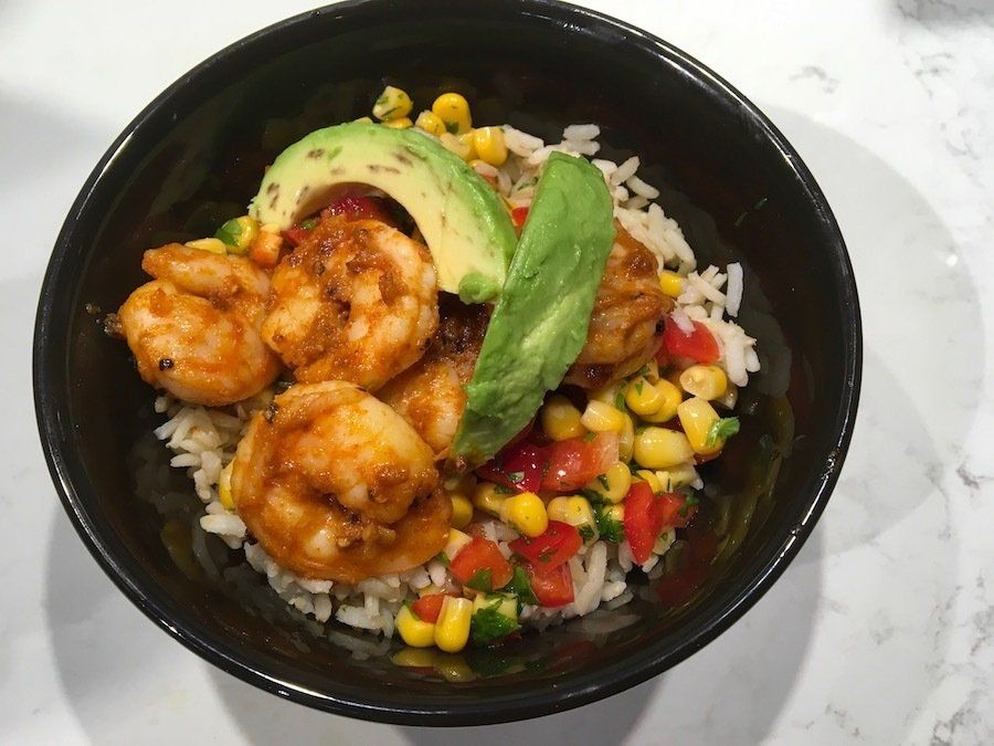 Blackened Shrimp Bowls